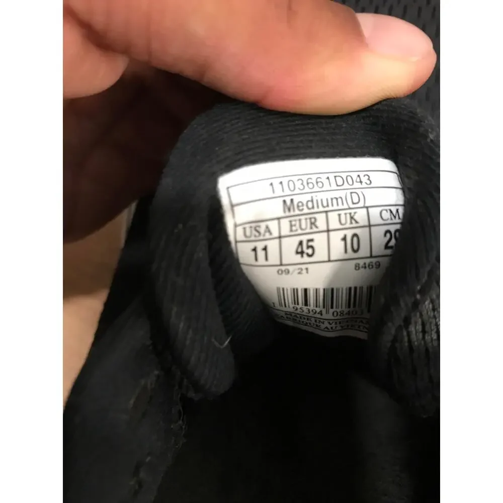Brooks Adrenaline GTS 15 Mens Black and White Athletic Running Shoes Size 11